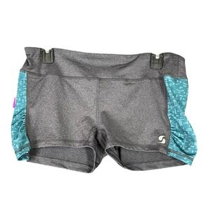 Soffe Dri Womens L Low-Rise 2.5" Inseam Stretch Athletic Running Training Shorts